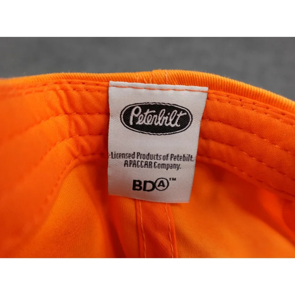 Peterbilt orange baseball